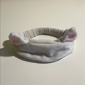 White cat headband